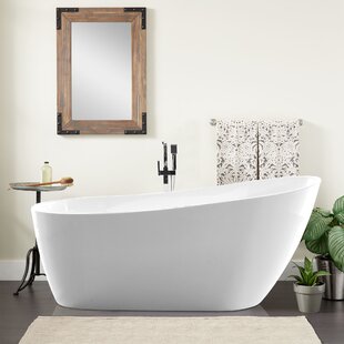 67 x 32 freestanding soaking bathtub
