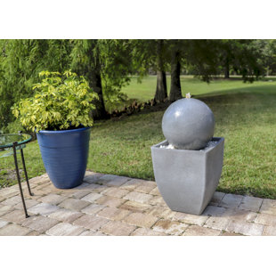 Willow Resin Fountain with Light