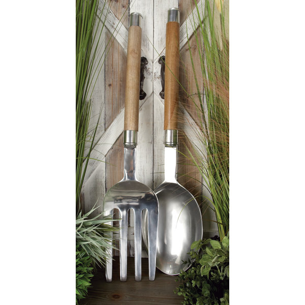 Gracie Oaks 2 Piece Kitchen Utensil Wall Décor Set Reviews Wayfair Gracie Oaks 2 Piece Kitchen Utensil