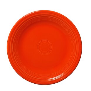 Fiestaware Tangerine Appetizer Plate Fiesta Orange Small Plate 6.5 inches 