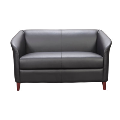 Blandford Leather Loveseat Conklin Office Furniture
