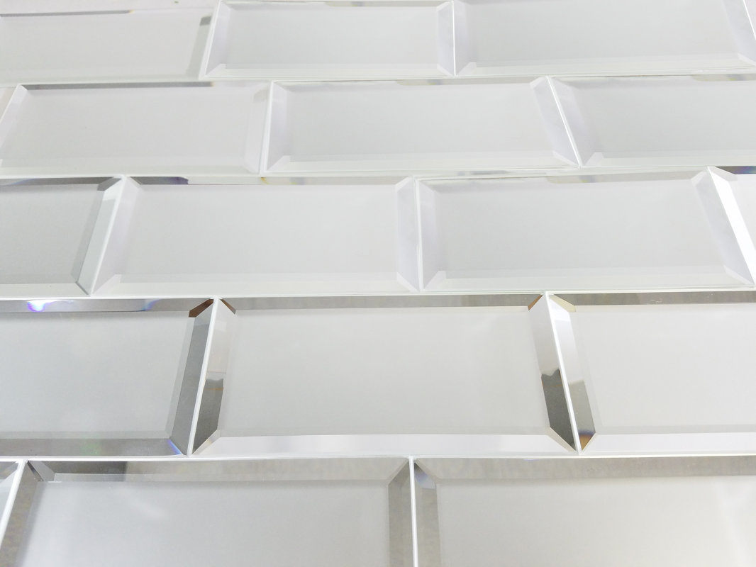 Echo Tile Design Ideas Abolos Echo 3 X 6 Mirror Gl Field Tile In Silver Matte
