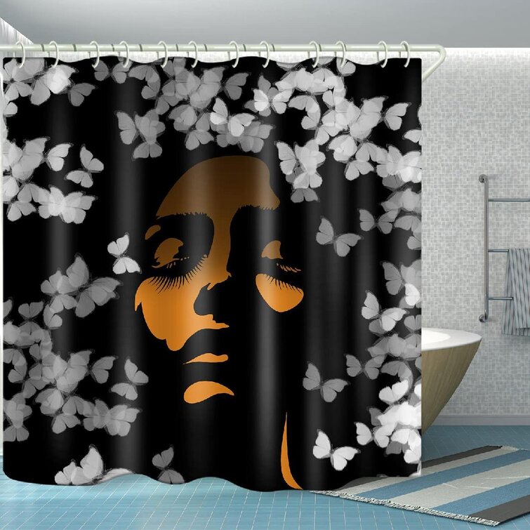 Fantasy forest animals Shower Curtain Bathroom Fabric & 12Hooks 71*71inch new 