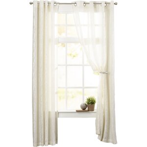 Rita Grommet Single Curtain Panel