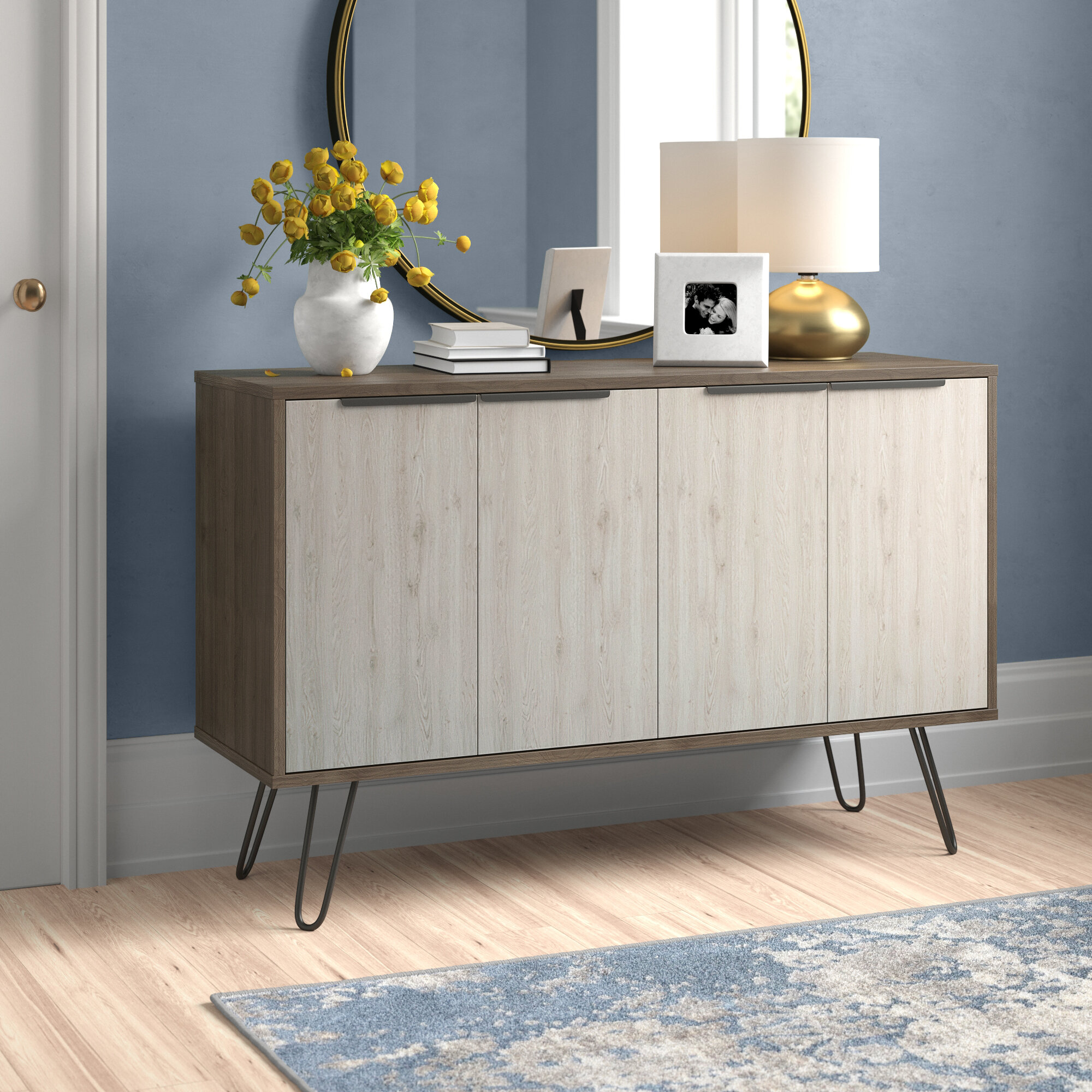 Wade Logan Tyrinia 117Cm Wide Sideboard & Reviews | Wayfair.co.uk