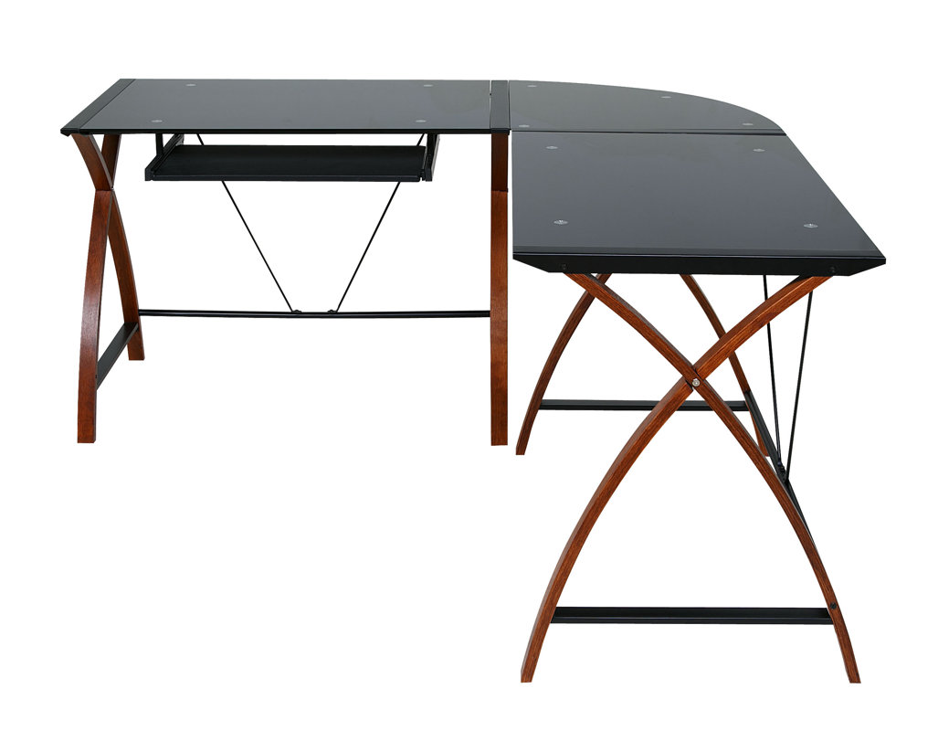 Latitude Run Alariz Modern Lshaped Computer Desk Reviews Wayfair - Defaultname latitude run alariz modern lshaped computer desk reviews wayfair - defaultname