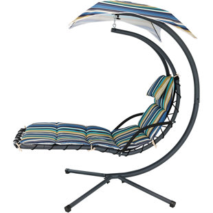 Go to store & view more images Ketner Hanging Chaise Lounger with Stand by Winston Porter