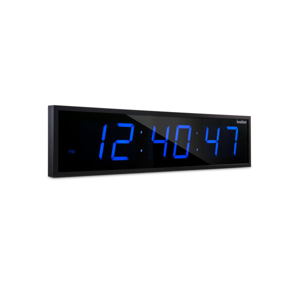 Digital Led Calendar Wall Clock