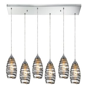 Goudy 6-Light Kitchen Island Pendant