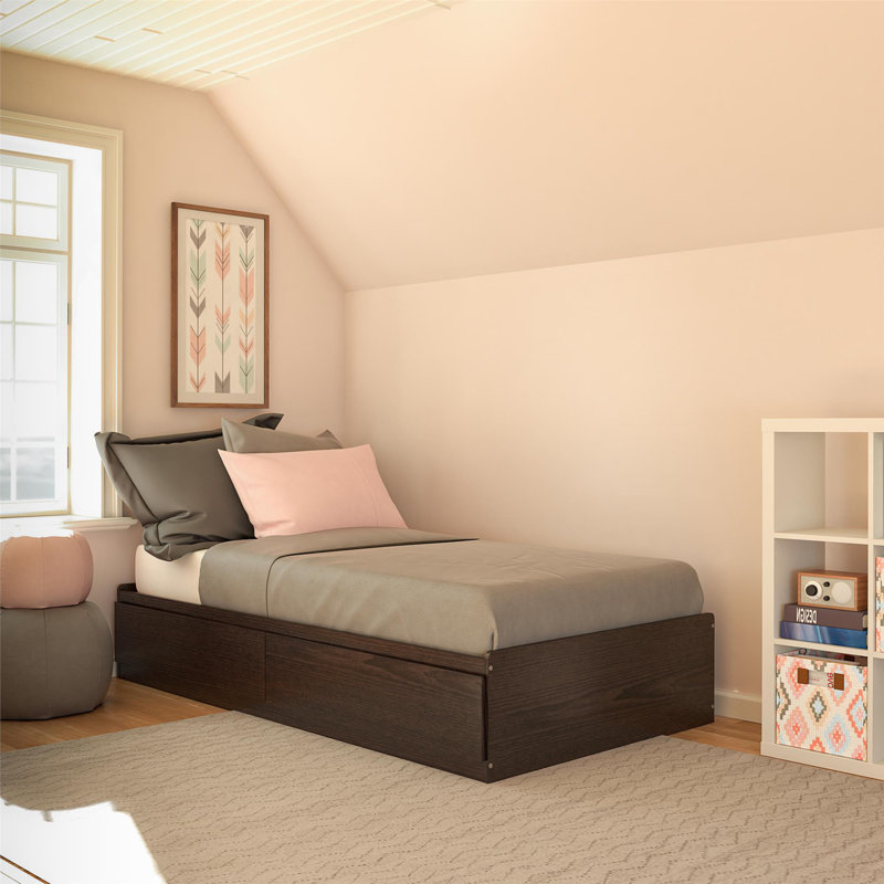 Isabelle Max Haverhill Twin Mate S Captain S Bed With Drawers Wayfair