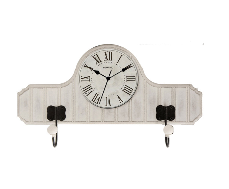 Beadboard Wall Clock