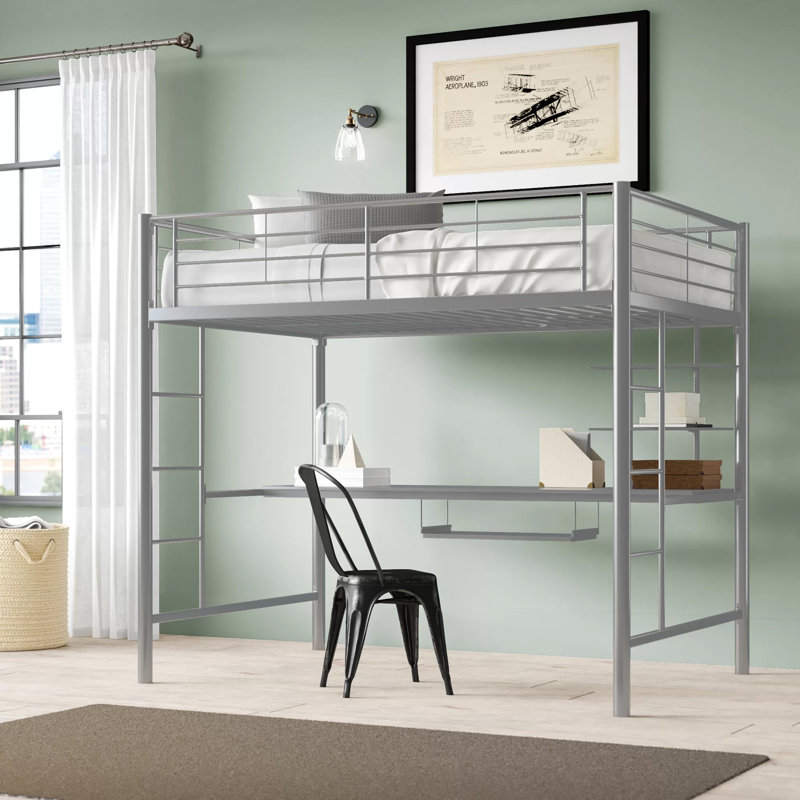 Wayfair full loft bed with desk Outlet
