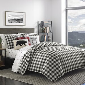 Mountain Plaid 100% Cotton Comforter Set