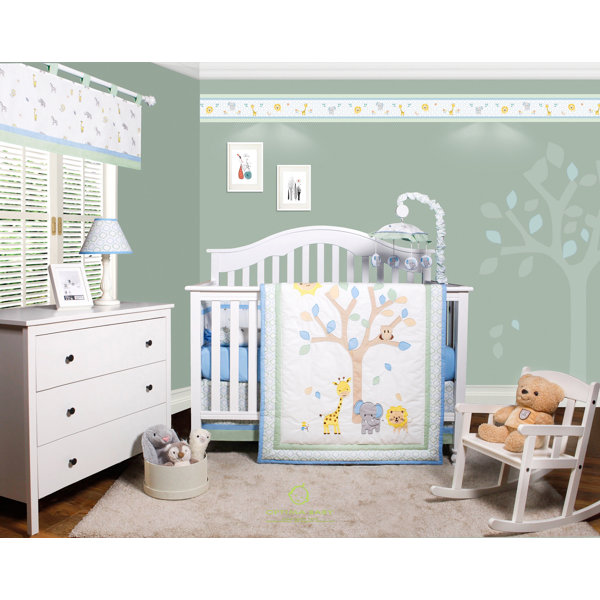 safari animal cot bedding