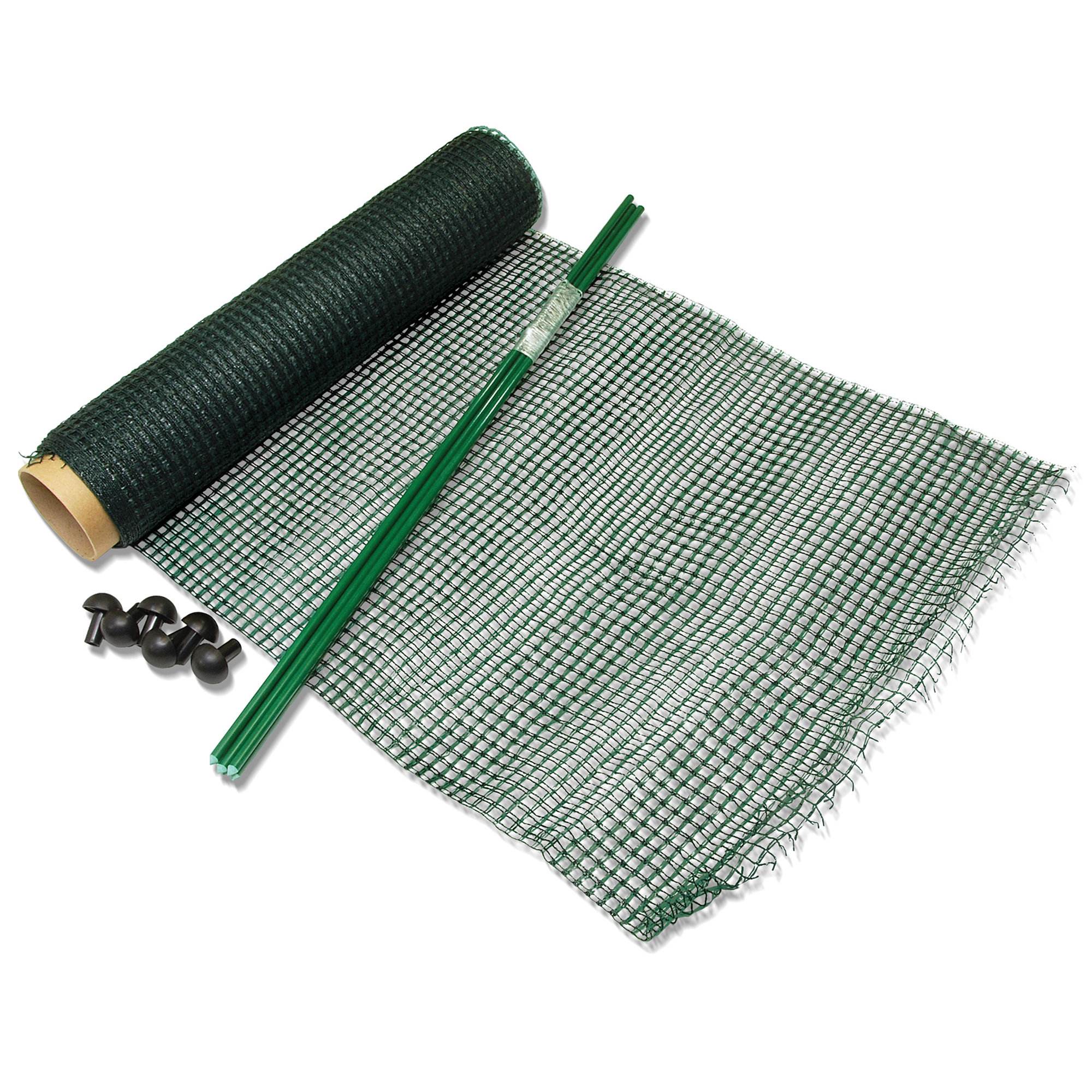 EZ products 2' x 25' Green Pocket Net Fence Wayfair