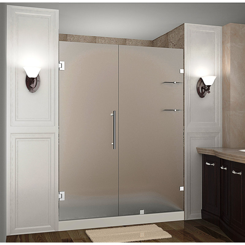 Aston Nautis Gs 28 W X 72 H Hinged Frameless Shower Door Wayfair