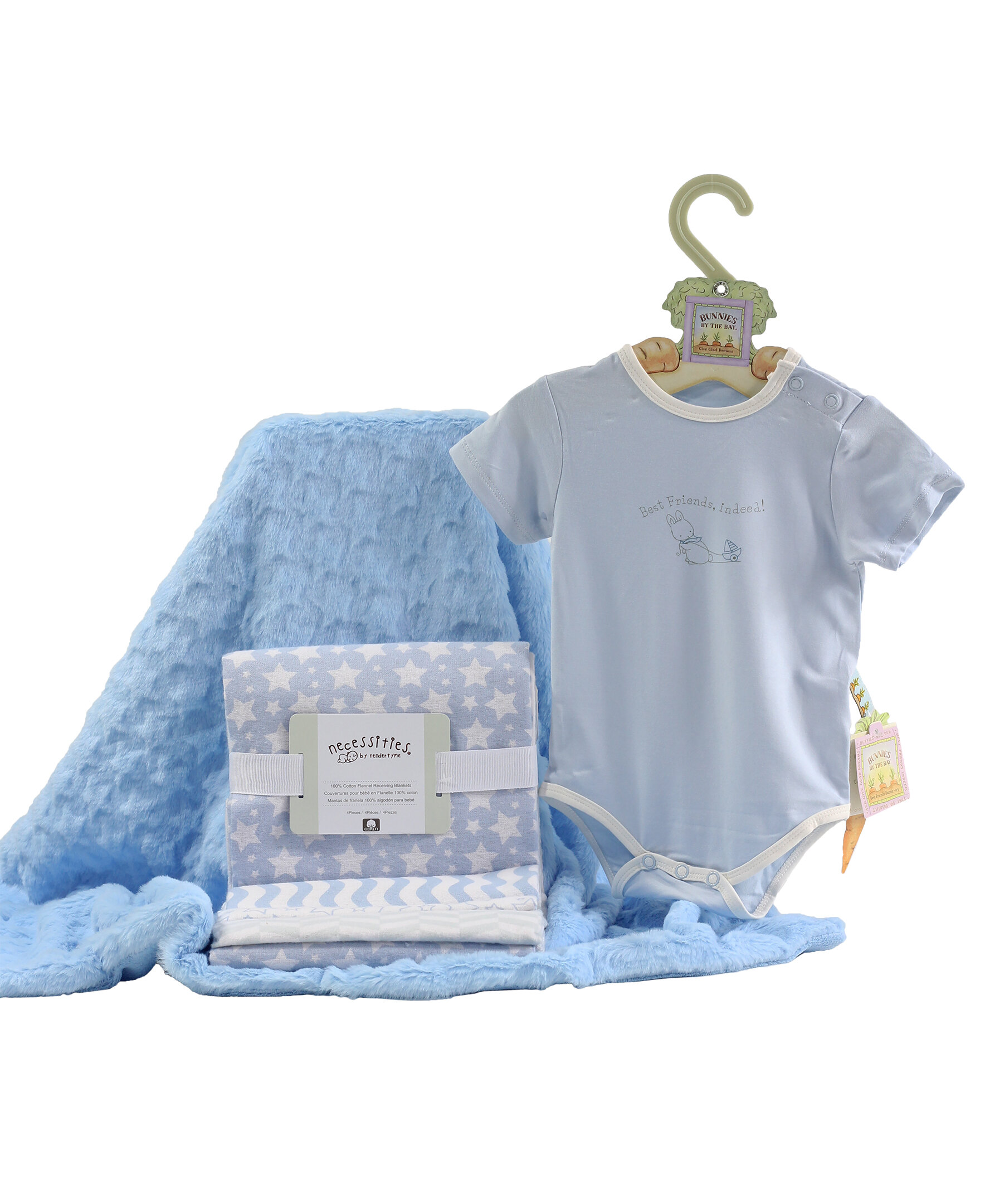 3storiestradingcompany 6 Piece Baby Bunsie Blanket Assortment Set Wayfair