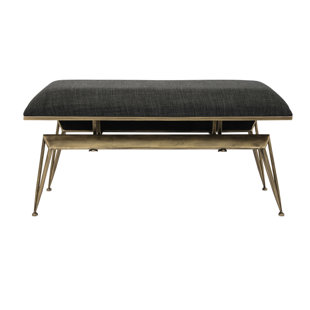 Go to store & view more images Ivy Bronx Arran Metal Bench