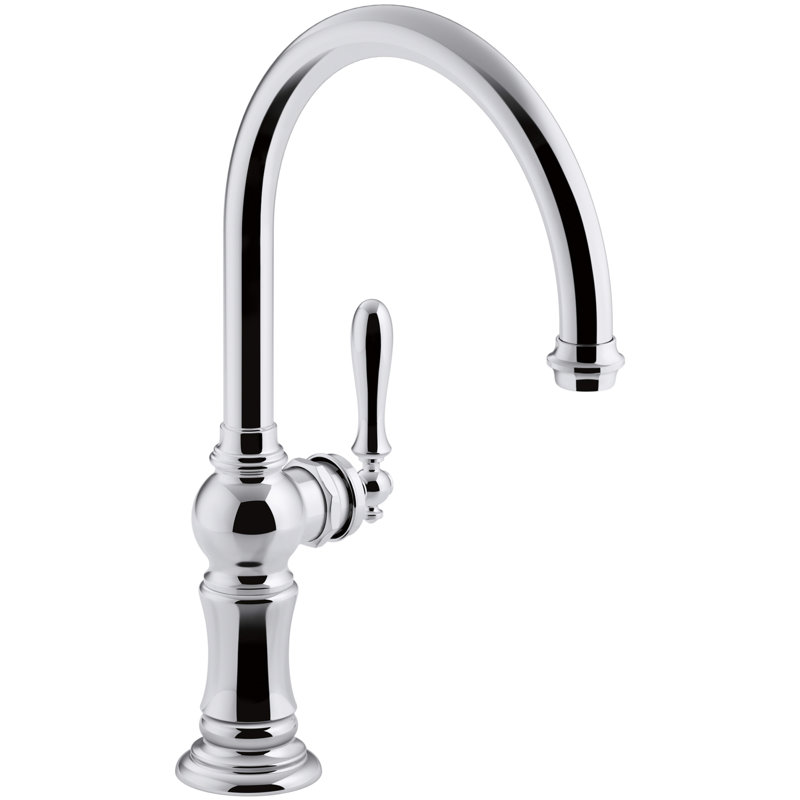 K 99263 Sn 2bz Cp Kohler Artifacts Single Hole Kitchen Faucet With