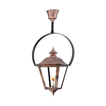 Primo Lanterns Orleans Aged Copper 3 Bulb 27 H Outdoor Hanging Lantern Wayfair