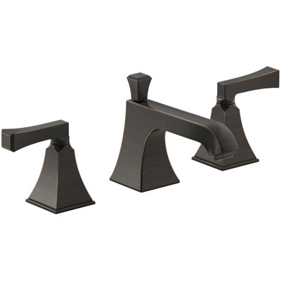 Kohler Memoirs Stately Widespread Bathroom Faucet With Drain