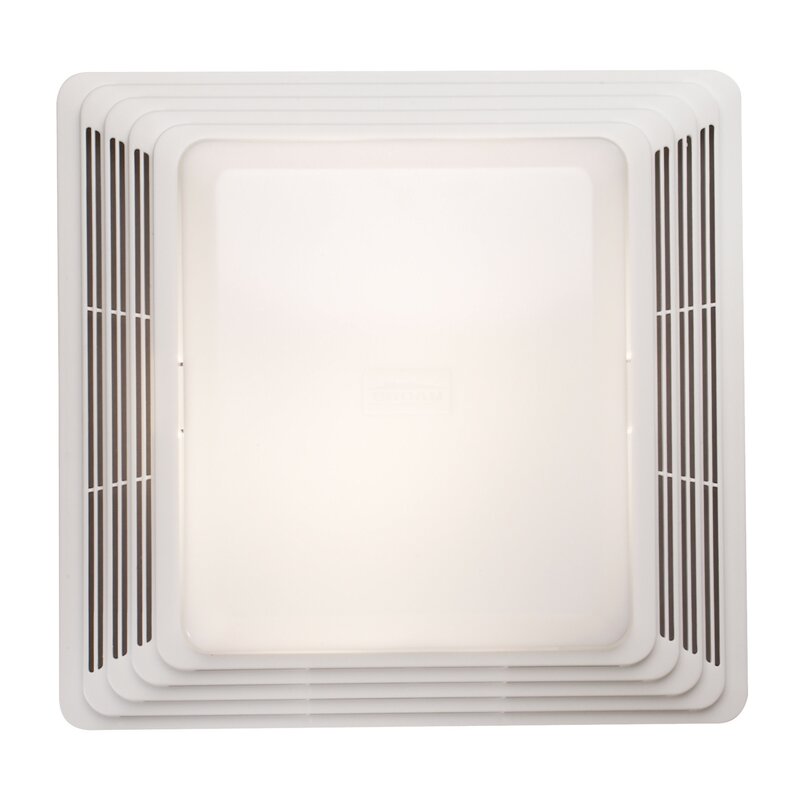 678 50 CFM Bathroom Fan with Light