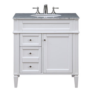 Bathroom Vanities Joss Main Quickview Gray White Antionette 32 Single Bathroom