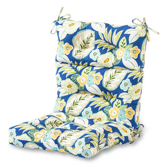 Bay Isle Home Cheryl High Back Balmoral Tropical Opal Outdoor Lounge Chair Cushion Wayfair