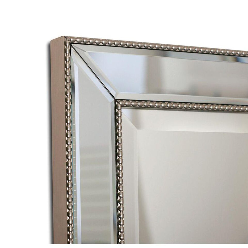 Greyleigh Weslaco Beaded 16 X 26 Recessed Framed Medicine Cabinet Weslaco Beaded 16 X 26 Recessed Framed Medicine Cabinet With 3 Adjule Shelves
