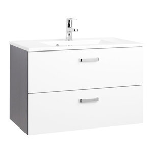 Held Möbel 80 cm Waschtisch Bologna mit Armatur