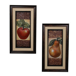 Apple Wall Decor metal apple decor | wayfair Apple Wall Decor metal apple decor | wayfair