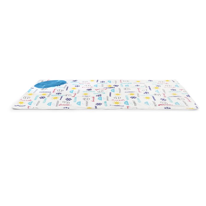 Bonita Seasons Text Blue Bonita Alpha Ironing Mat Wayfair