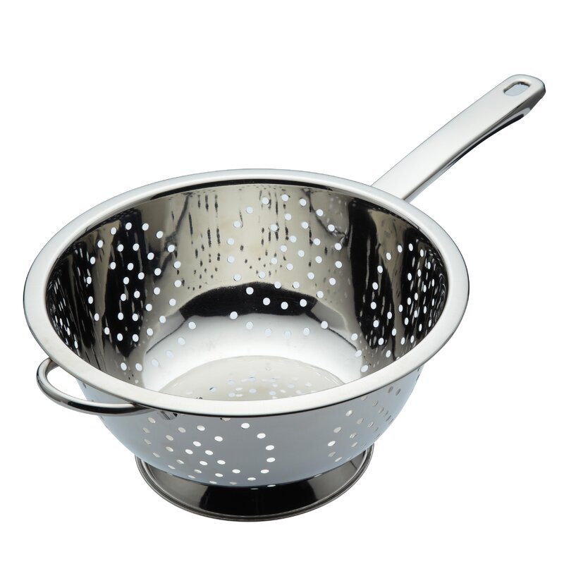 colander with handle