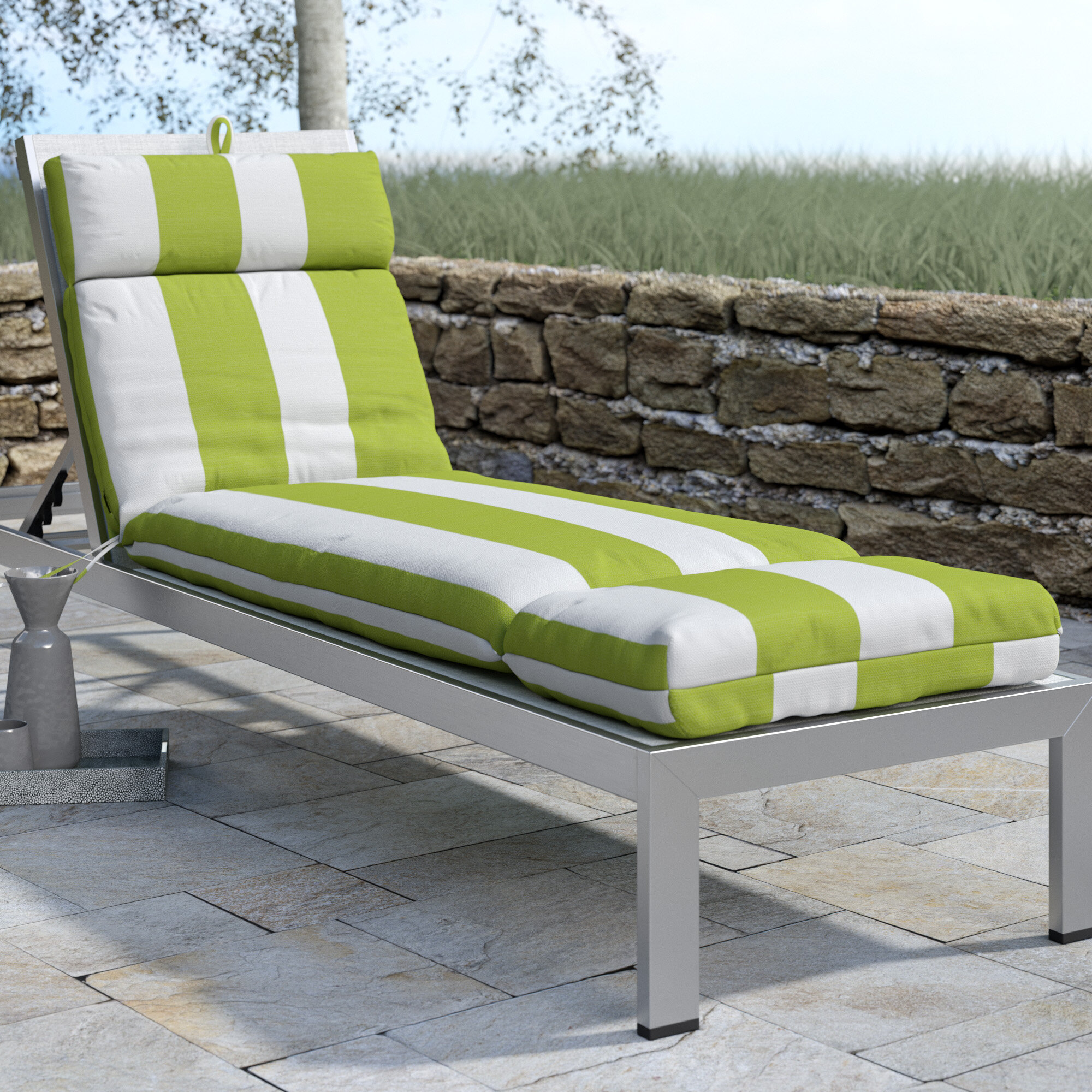 outdoor chaise lounge cushions