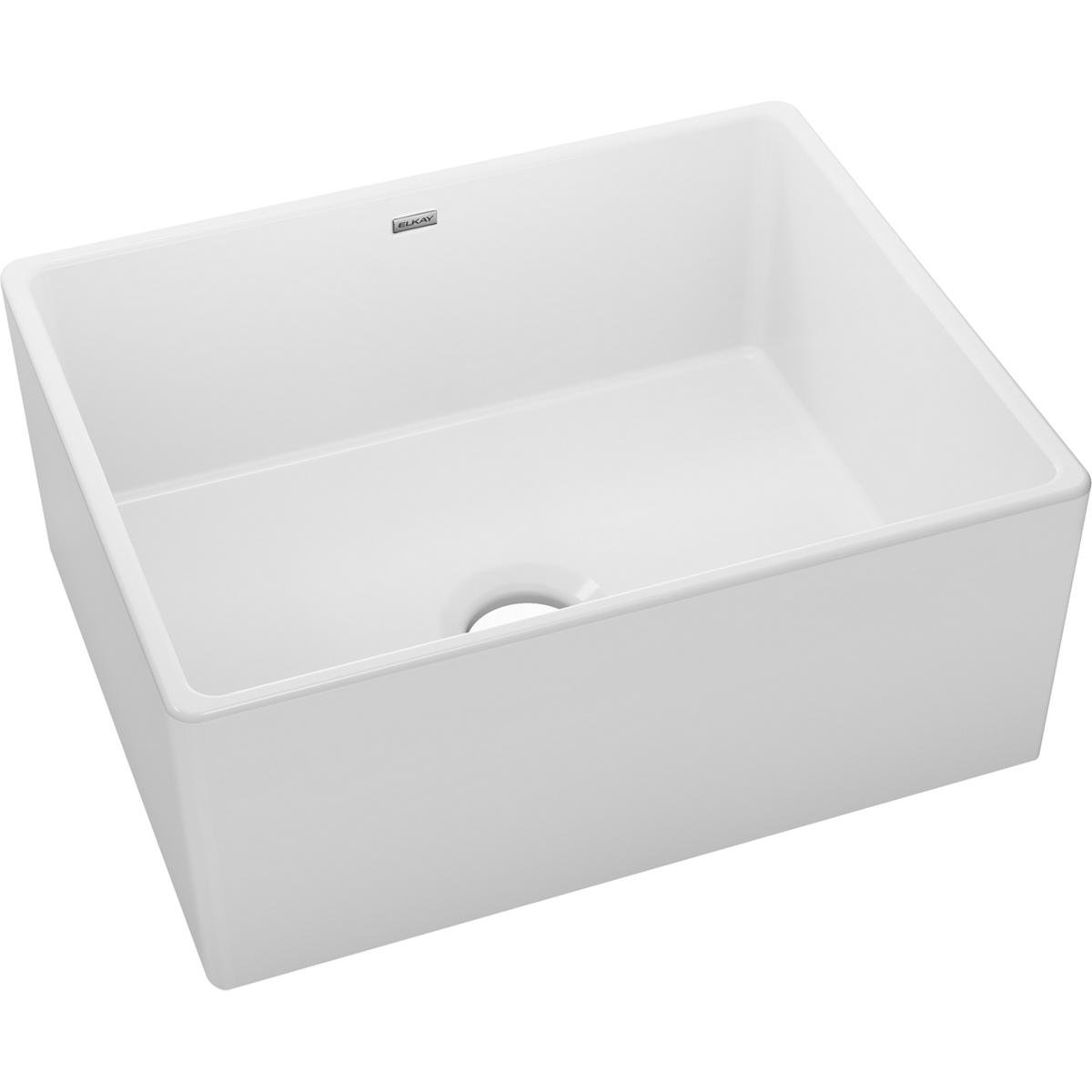 Elkay Fireclay 25" L x 19" W Farmhouse Kitchen Sink & Reviews Wayfair