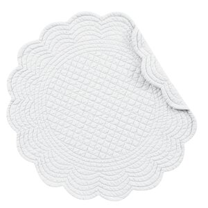 Lynnette Reversible Round Quilt Placemat (Set of 6)