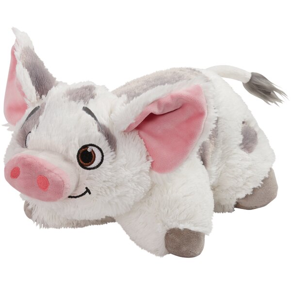 NWT DISNEY Moana PUA PIG Soft Plush 50"x50" Blanket Throw Convertible Pillow NEW 