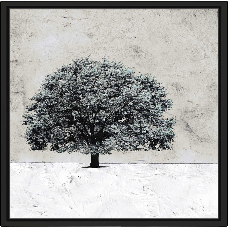 Winston Porter Old Black Tree Framed Acrylic Painting Print On
