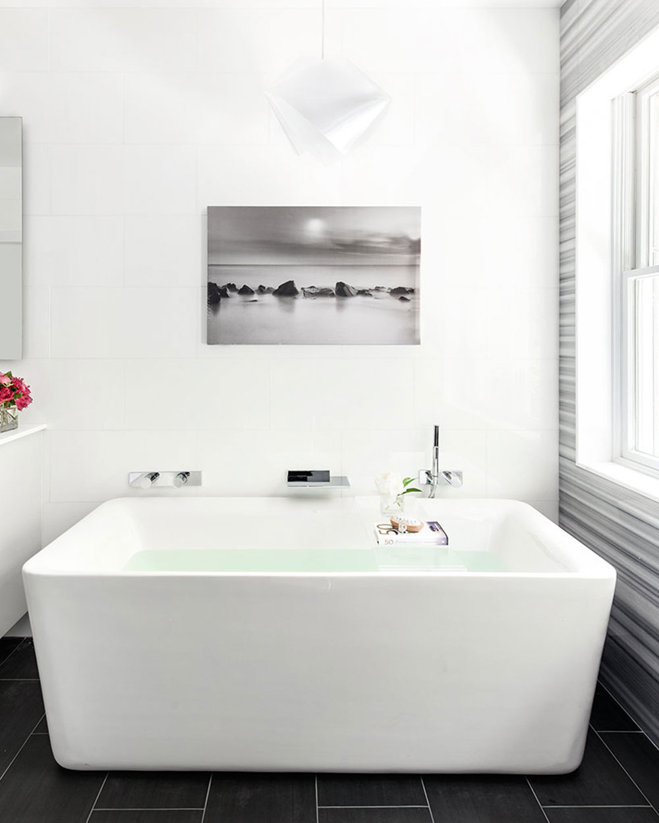 4 Ideas To Liven Up Your Bathroom Walls Wayfair 1 Keep It Simple