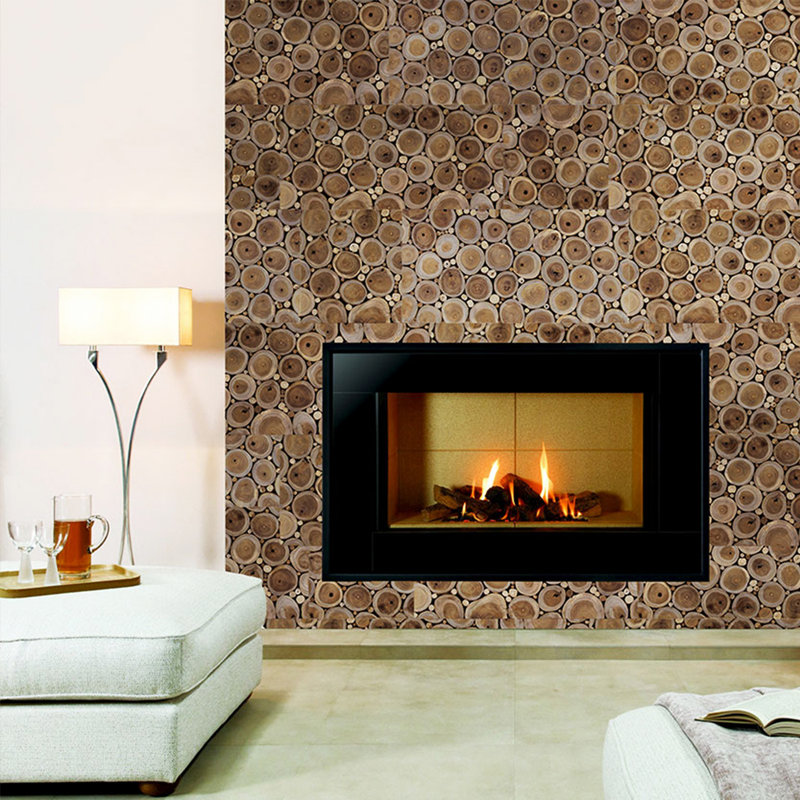 Java Creations 12 X 48 Reclaimed Engineered Wood Wall Paneling