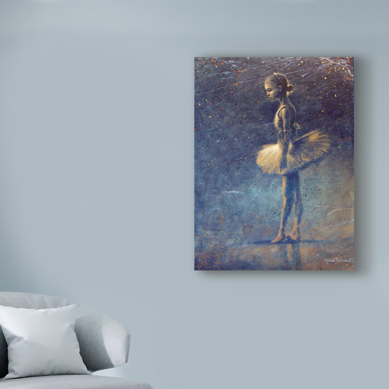 World Menagerie First Steps Tutu Acrylic Painting Print On
