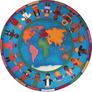 Hands Around the World Area Rug