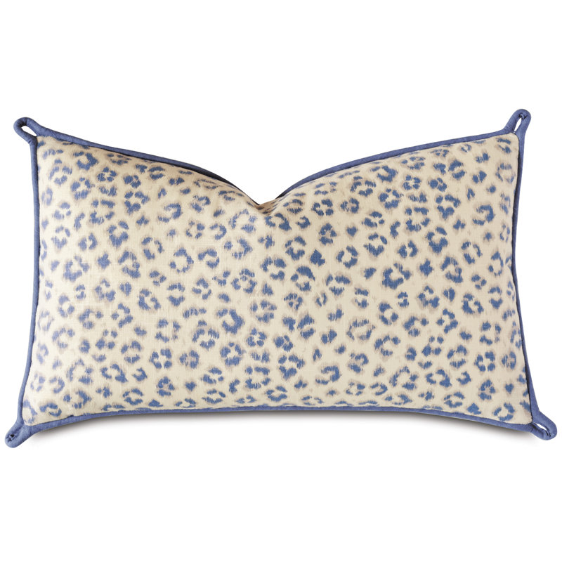 leopard print lumbar pillow