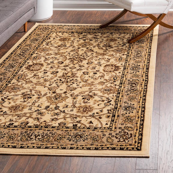 Charlton Home® Hanan Performance Turquoise Rug & Reviews | Wayfair
