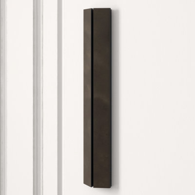 Gallery 1 Light Flush Mount Hubbardton Forge Finish Black Shade