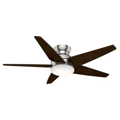 127 Isotope 5 Blade Ceiling Fan Casablanca Fan Finish Brushed