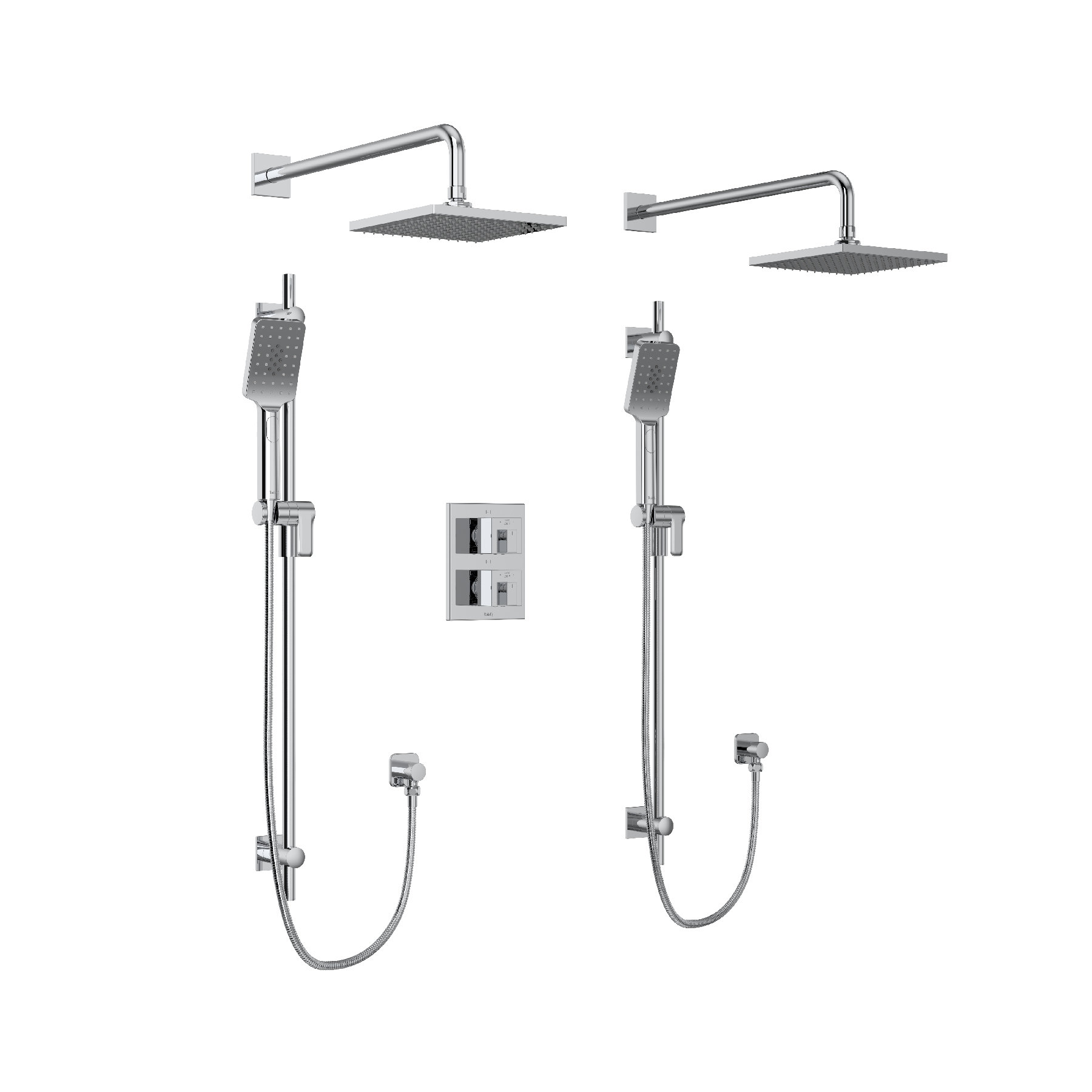House of Rohl Zendo™ Complete Shower System with Roughin Valve