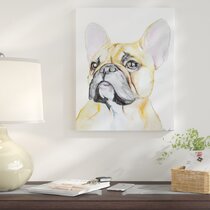 Details about   French Bulldog Cute CANVAS WALL ART DECO LARGE READY TO HANG all sizes 