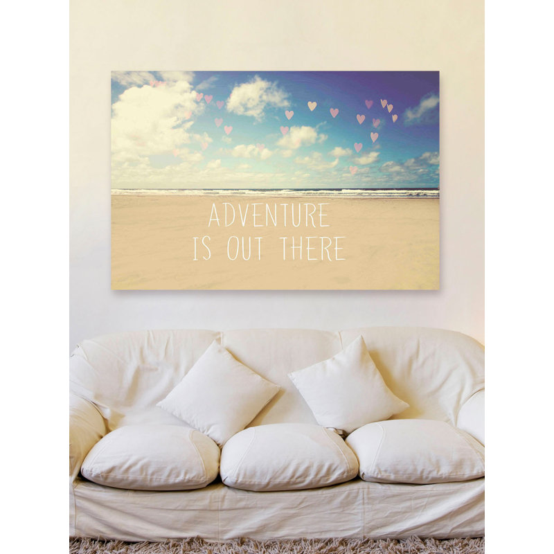 Adventure Is Out There By Parvez Taj Painting Print On Wrapped