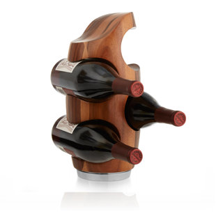 Vie 4 Bottle Tabletop Wine Rack